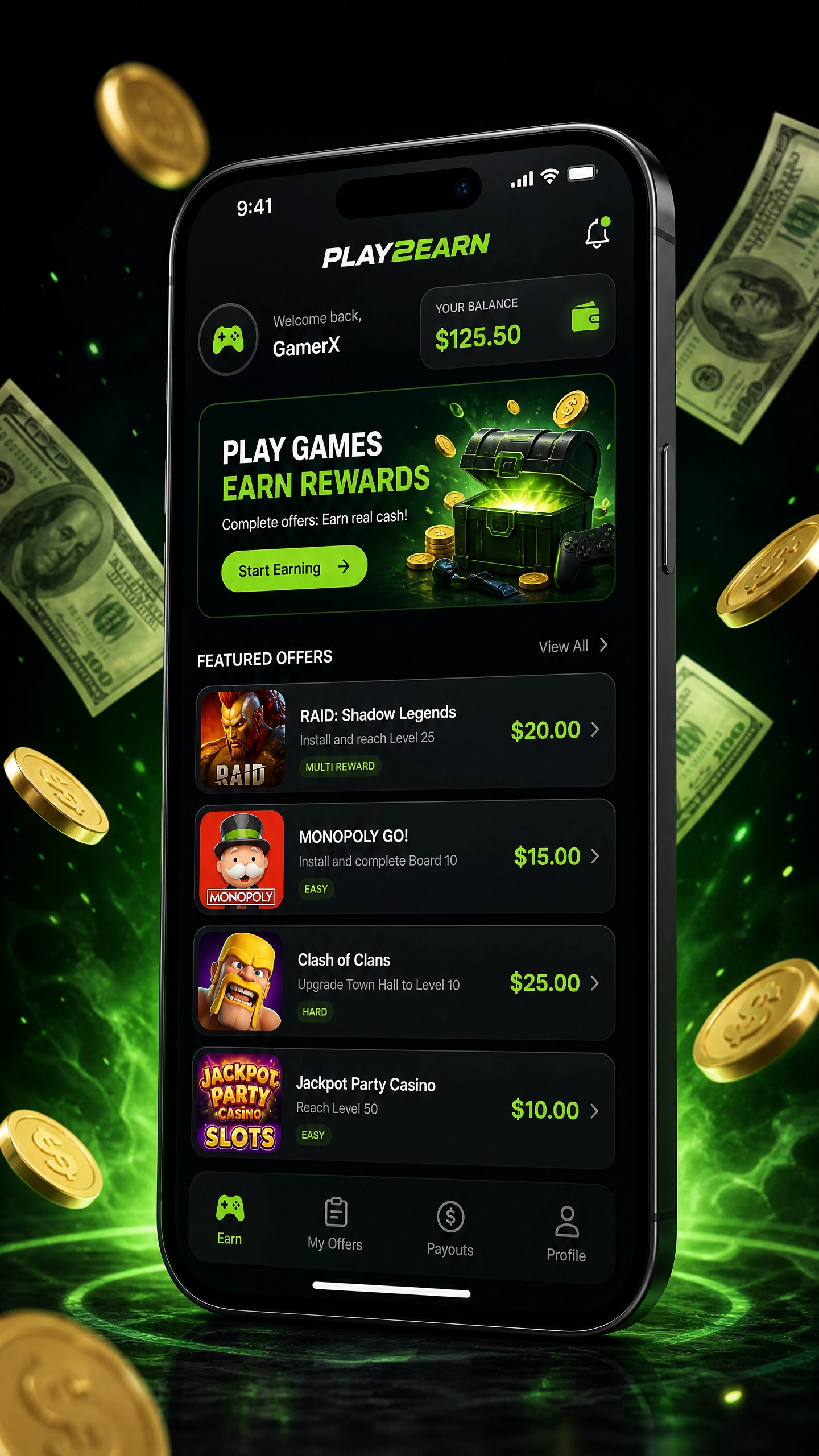 GameEarns App